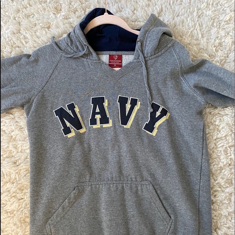 vintage navy sweatshirt